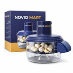 New Electric Garlic & Fruit Peeler Machine Automatic Skin Remover for Grapes, Cherry Tomatoes & Garlic One-Touch Operation, Food-Grade Materials, Easy to Clean for Home Rechargeable