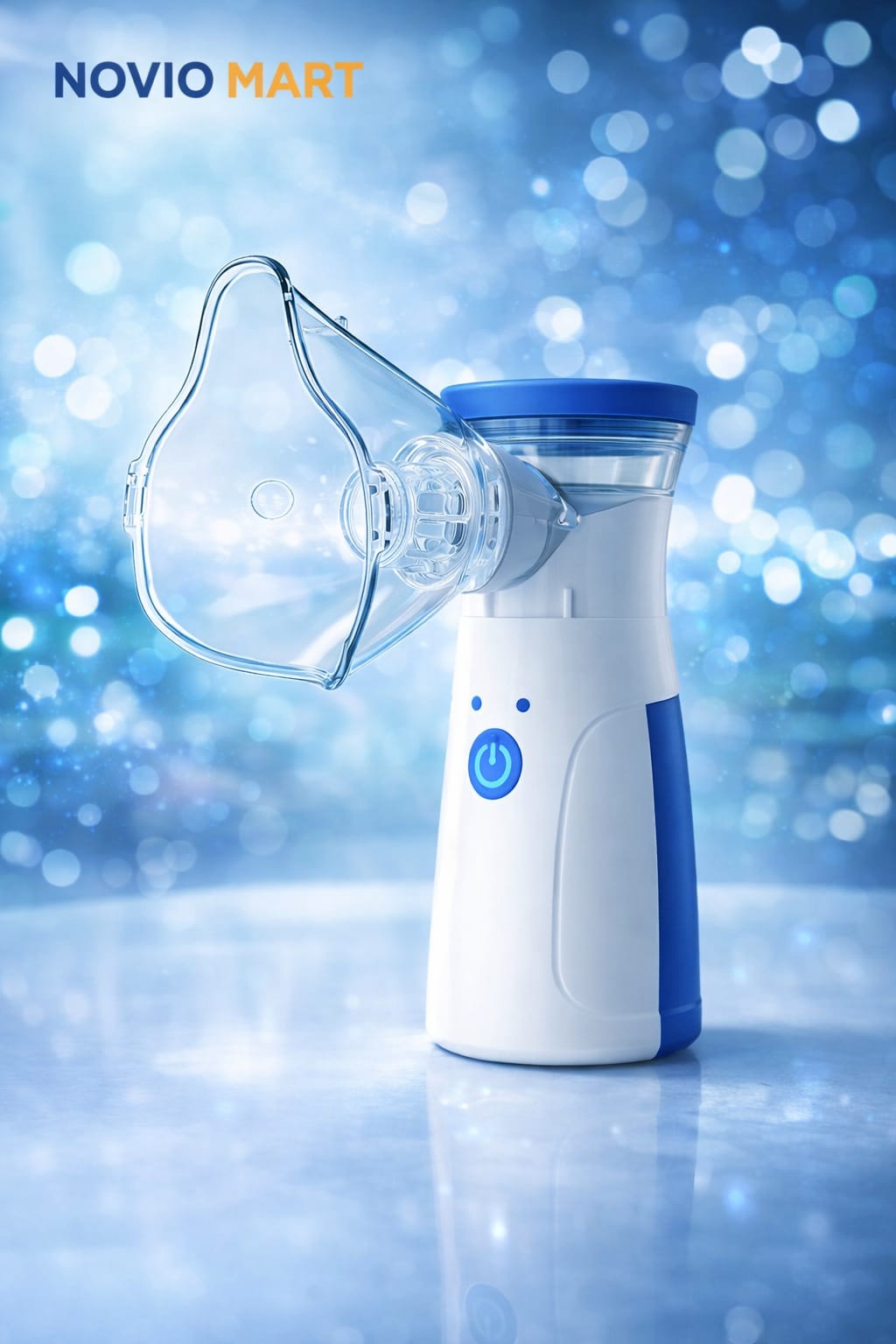 Portable Mesh Nebulizer: Handheld Respiratory Care Device, Quiet & Efficient Ultrasonic Mist, Dual-Power Options Full Family Kit with BPA-Free Masks & Mouthpiece (2025 Self - Cleaning Upgraded)